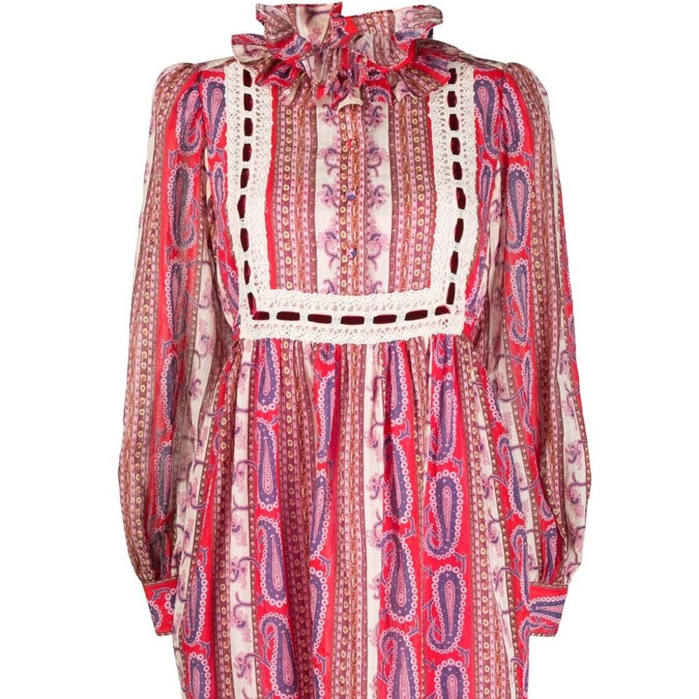 Marc Jacobs SS20 Paisley Dress (BLUE COLOR - COLOR NOT PICTURED)
